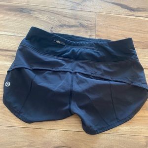 Speed up low rise lululemon shorts